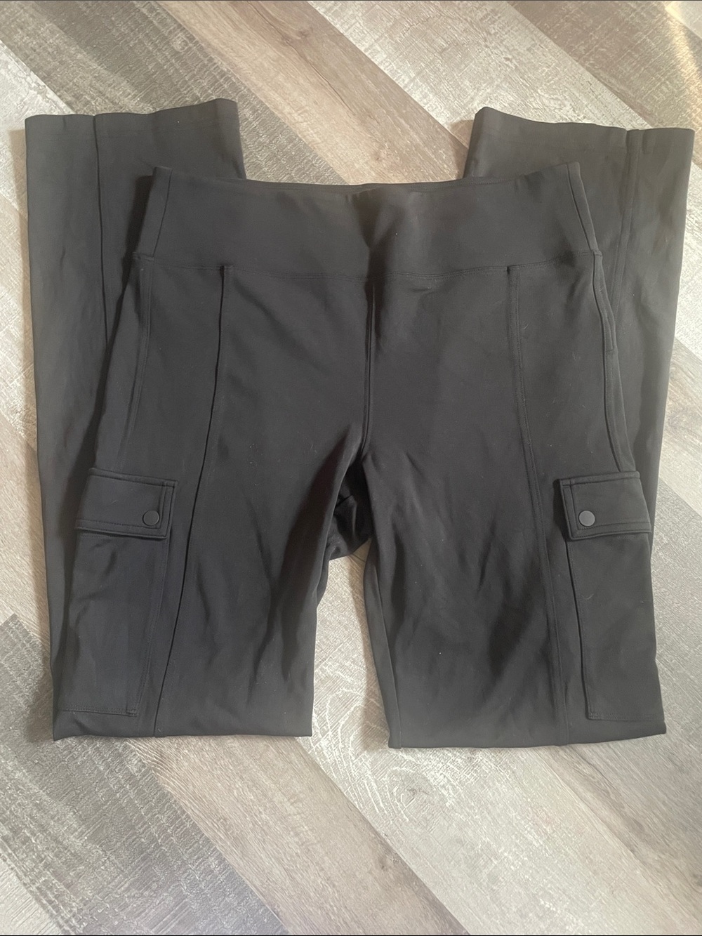 Athleta Delancey High Rise Straight High-Waist Cargo Leggings